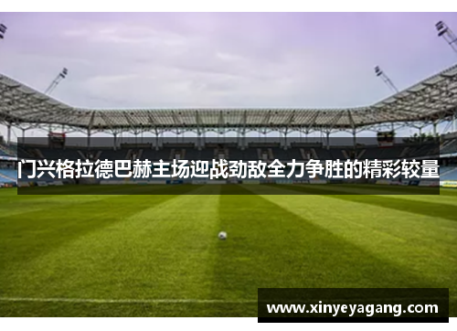 门兴格拉德巴赫主场迎战劲敌全力争胜的精彩较量